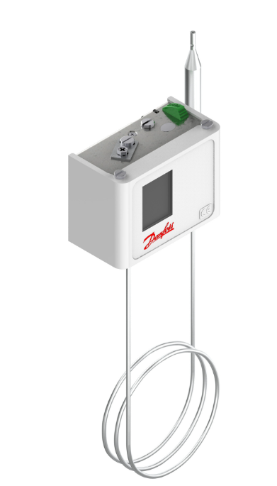 Termostato Danfoss 077B0155 (25T65) – Capillare 2000 Mm – Per Frigoriferi, Vetrine, Mini Frigoriferi