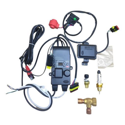 KIT VALVULA ELETRONICA CAREL EVD ICE 18 COM E2V18 B-KEVDMICE18