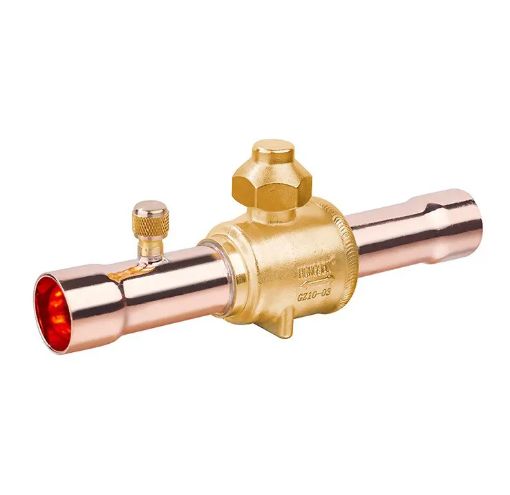 VALVULA ESFERA C/ SCHRADER 1/2S RAC SV10 SLIM