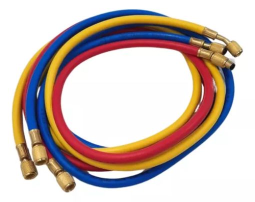 MANGUEIRA MANIFOLD 180CM R22 R134A R404A ECOTOOLS (JG C/03) 1/4 SAE