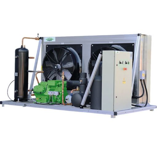 UC BITZER BIG CDU LHS200/6FE-44Y-SA 220V 3F 60HZ C/ QUADRO ELETRICO C/ SEPARADOR DE OLEO E LIQUIDO