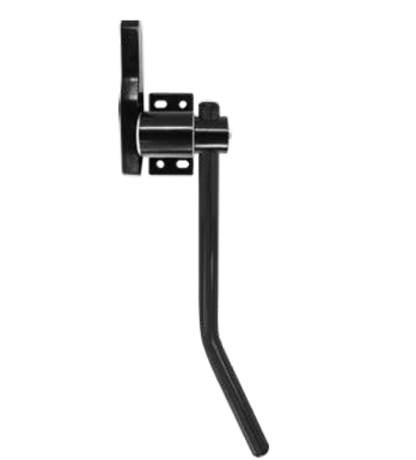 MACANETA EXTERNA PARA PORTA DE CORRER COM 5 A 8CM 1450 COM CABO PRETO 50CM FERMOD - F601450