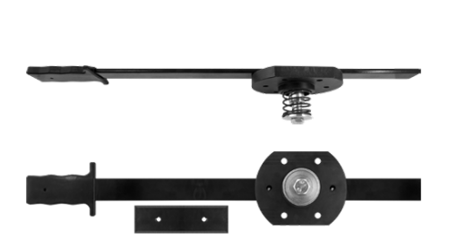 MACANETA INTERNA PARA PORTA DE CORRER 1251 COM CABO CHATO 65CM FERMOD - F601251