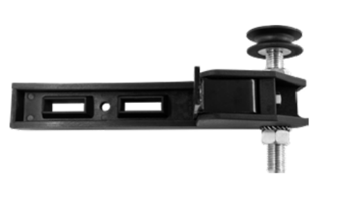 CONJUNTO SUPORTE LATERAL SUPERIOR COMPLETO GLTL-A ROLDANA 58MM 71829 (1950) NYLON FERMOD - F171829