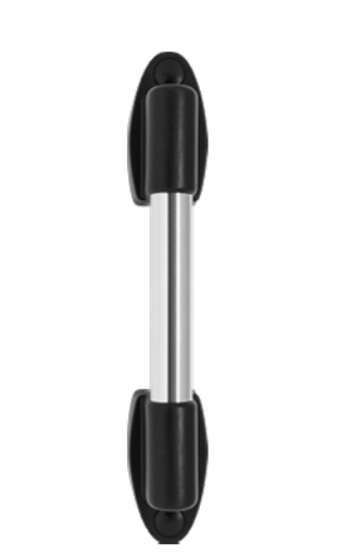 PUXADOR EXTERNO FRONTAL 1614 COM HASTE INOX FERMOD - F601614