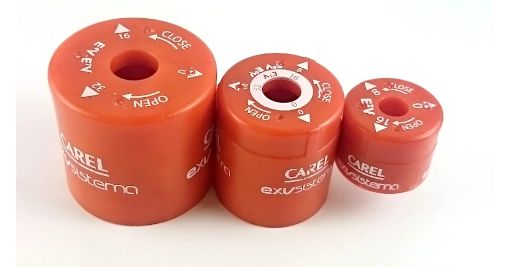 ATUADOR MANUAL CAREL VALV EXP ELET KIT 03 PCS P/ E2V E3V E4V E5V E6V E7V (EEVMAG0000)