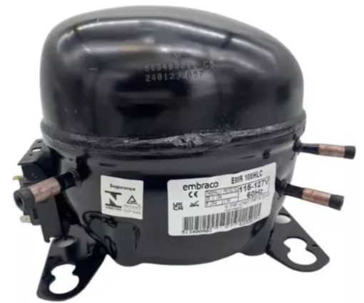 COMP EMBRACO EMR130HLC 1/3+  127V R134A L-MBP (51340000799ZA)