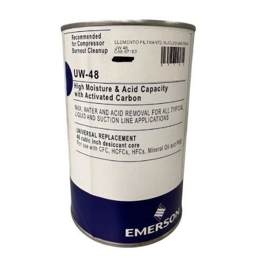 NUCLEO FILTRANTE UW-48 EMERSON LIMPEZA POS-QUEIMA (CFC HCFC HFC) (67163)