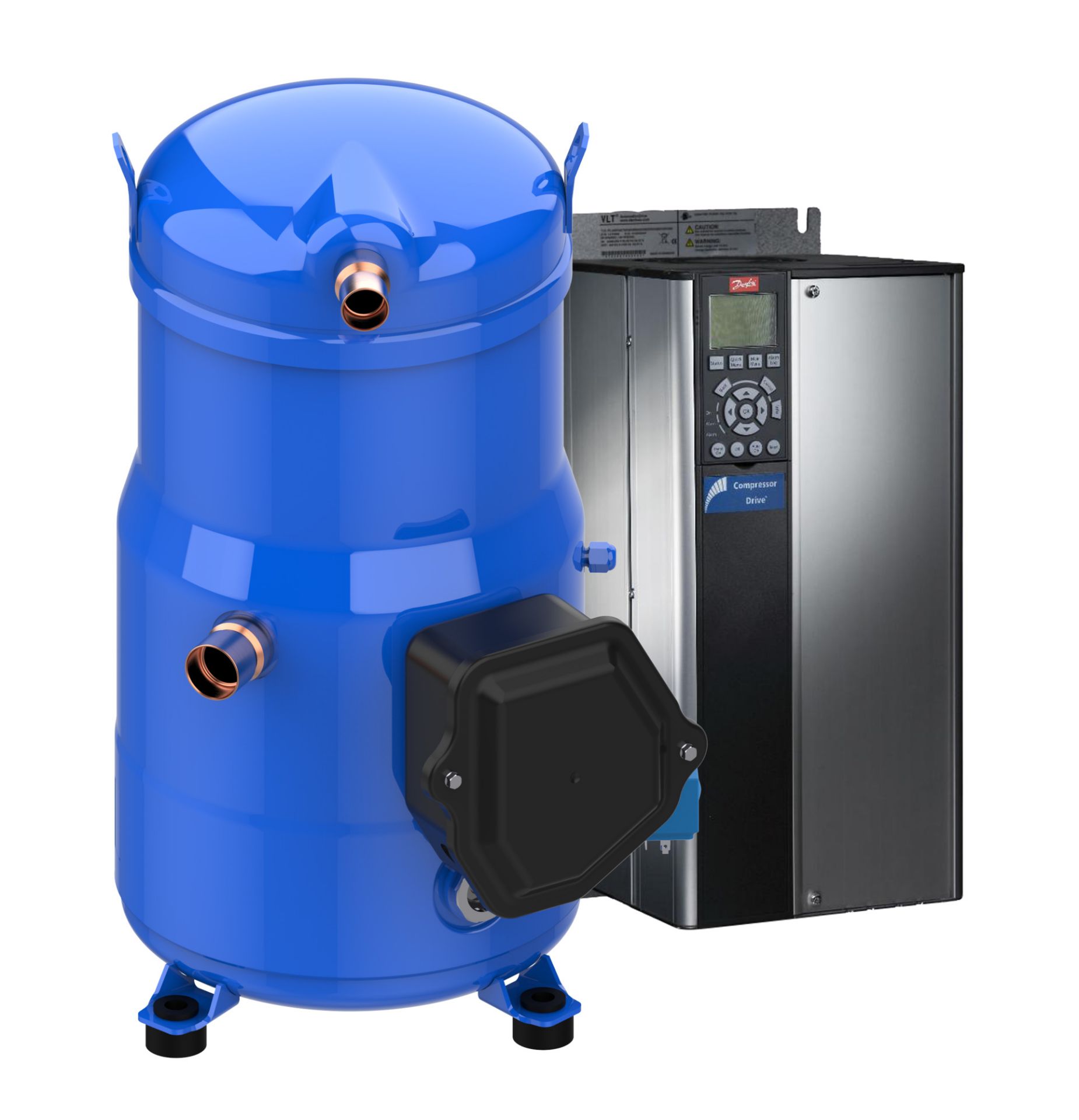 Capital Refrigeração-COMPRESSOR SCROLL DANFOSS VZH088AJANA 220V 3F 50 ...