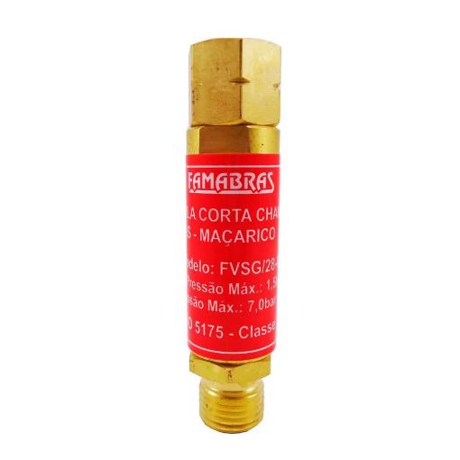 VALVULA CORTA CHAMA MACARICO ACET/GLP B2024
