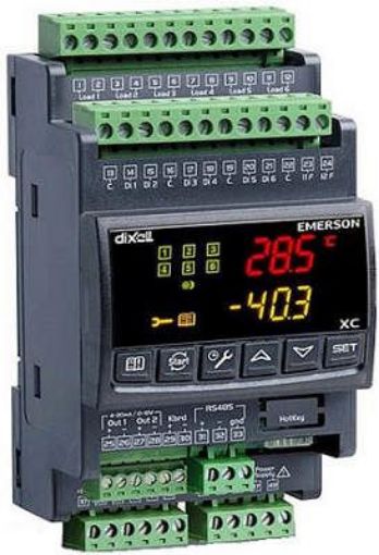 DIXELL - CONTROLADOR COMPRESSOR DIGITAL 220V TRILHO DIN DXC645D5C11F