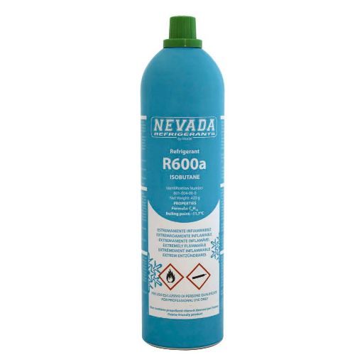 GAS LATA R600A 0,200 KG NEVADA - ONU 1969 - GAS1049