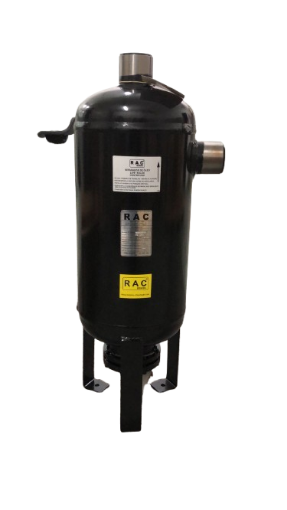 Imagem de SEPARADOR DE OLEO CENTRIFUGO RAC SO 2.5/8 SOLDA - CORPO COM DIÂMETRO DE 11 POLEGADAS E FLANGE POR BAIXO (050-094)