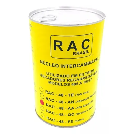 Imagem de NUCLEO FILTRANTE RAC 48 - AA PARA ABSORCAO DE UMIDADE (030-505)