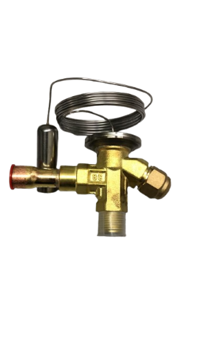 Imagem de VALVULA EXPANSAO TERMOSTATICA RAC COM EQUALIZACAO INTERNA TI R22 SOLDA SEM MOP (040-501)