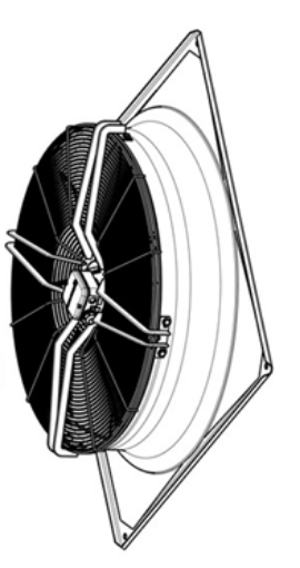 Imagem de MOTOR AXIAL COMPLETO 800MM 3F FN080-6DQ.6N.V7 (CORRENTE ALTERNADA) ZIEHL-ABEGG (155610)