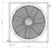 Imagem de MOTOR AXIAL COMPLETO 800MM 3F FN080-6DQ.6N.V7 (CORRENTE ALTERNADA) ZIEHL-ABEGG (155610)