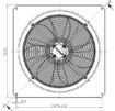 Imagem de MOTOR AXIAL COMPLETO 560MM 3F 220/380V FN056-4DQ.4M.V7P2 (CORRENTE ALTERNADA) ZIEHL-ABEGG (183420)