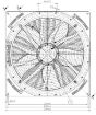 Imagem de MOTOR AXIAL ZAPLUS COMPLETO 910MM 3F 220V ZN091-ZIQ.GL.V5P1 (COMUTADO ELETRONICAMENTE) ZIEHL-ABEGG (180714)