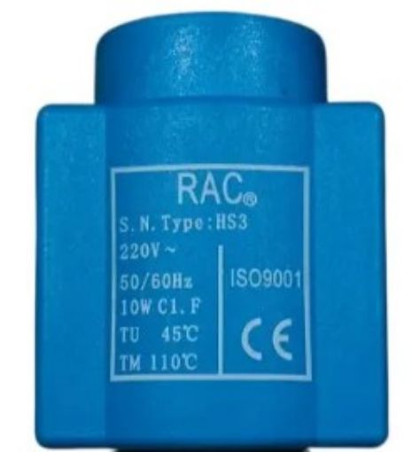 Imagem de BOBINA P/VALVULA SOLENOIDE CIC 220V 10W RAC
