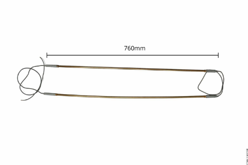 Imagem de RESISTENCIA TRINEVA FTBH 220V 1F 950W 760MM (1 MOTOR)