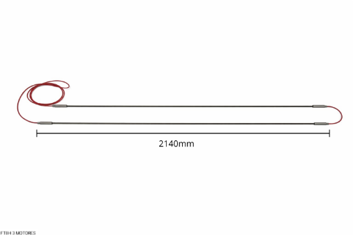 Imagem de RESISTENCIA TRINEVA FTBH 220V 1F 2850W 2140MM (3 MOTORES)