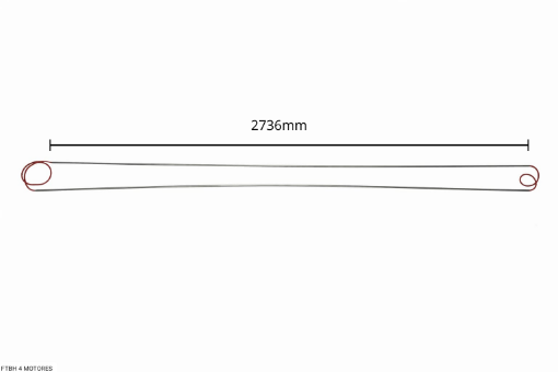 Imagem de RESISTENCIA TRINEVA FTBH 220V 1F 3800W 2736MM (4 MOTORES)