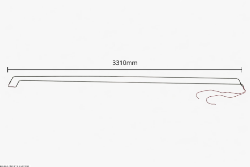Imagem de RESISTENCIA BANDEJA INOX TRINEVA FTBS/FTBI 220V 1F 3300W 3310MM (3 MOTORES)