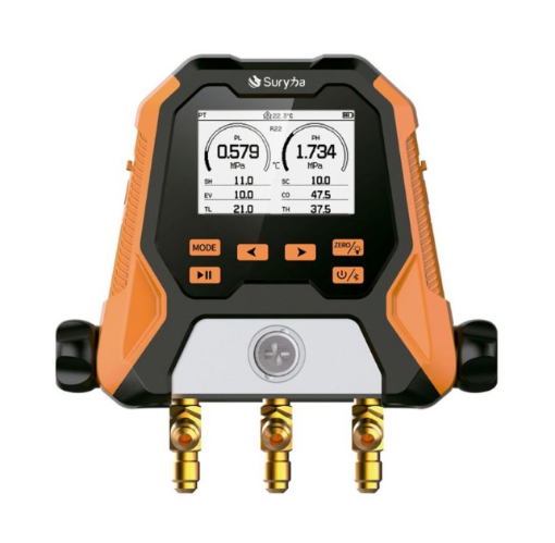 Imagem de MANIFOLD DIGITAL 2 VIAS PREMIUM SEM MANGUEIRAS BLUETOOTH SURYHA