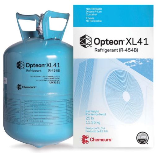 Imagem de GAS DAC OPTEON HFO XL41 (R-454B) 9,08 KG CHEMOURS