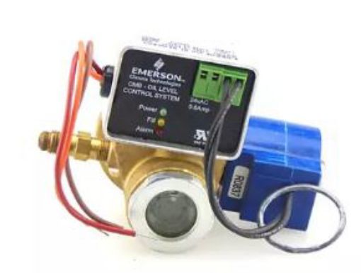 Imagem de BOIA NIVEL OLEO ELETRONICA COPELAND TRAX OIL OMB-MO1/OMB-MO24 24VAC 60HZ C/ ADAPT FLANGE CURTA 3-4 FUROS 096805 (ANTIGO A0065366 / 065366)